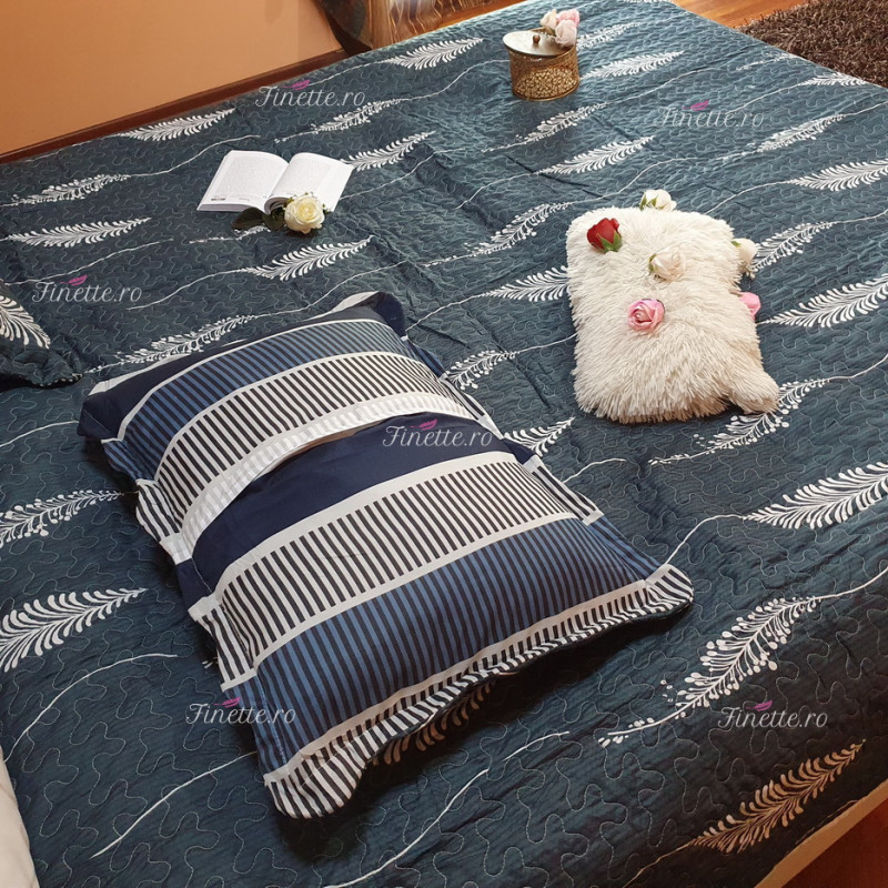 Cuvertura de pat din bumbac pentru pat dublu, 2 persoane 