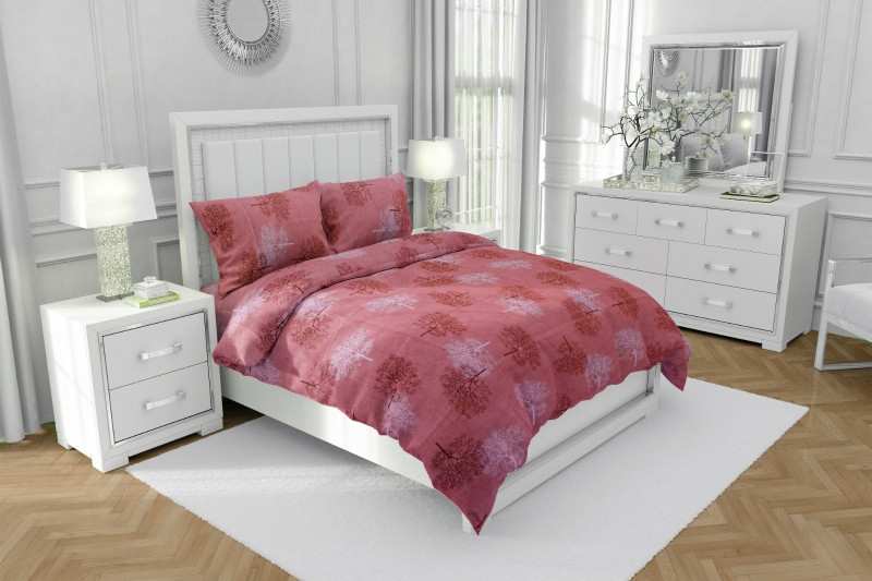 Lenjerie de pat pentru 1 persoana, din bumbac 100%, Armonia Textil - Gloria
