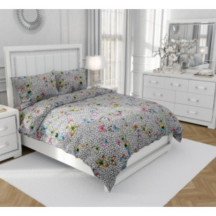 Lenjerie de pat pentru 1 persoana, din bumbac 100%, Armonia Textil - Diana